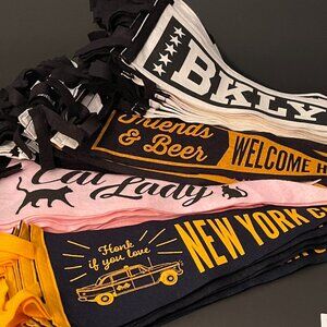 FELT PENDANTS (25" X 6.5") 4 STYLES - PICK ANY 2 while supply lasts